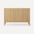 Robern Sinca 48" Single Free Standing Vanity Cabinet - Less Vanity Top White Oak