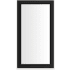 Robern Main Line 15-1/4" x 30" Framed Single Door Medicine Cabinet with Soft Close Hinges, Interior Lighting, USB Charging Ports, and Electrical Outlets Brushed Black