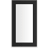 Robern Main Line 15-1/4" x 30" Framed Single Door Medicine Cabinet with Soft Close Hinges Brushed Black