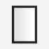 Robern Main Line 19-1/8" W x 29-7/8" H Traditional Rectangular Framed Bathroom Wall Mirror Brushed Black
