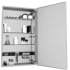 Robern M Series 24" x 30" x 4" Single Door Medicine Cabinet with Right Hinge and Magnetic Organization Mirrored