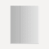 Robern M Series Reserve 29-1/4" x 39-3/8" Frameless Double Door Medicine Cabinet Mirrored
