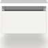 Robern Cartesian 12" Single Wall Mounted Vanity Cabinet - Less Vanity Top White