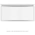 Robern Profiles 36" Single Wall Mounted Vanity Cabinet - Less Vanity Top White / Chrome