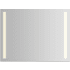 Robern Vitality 48"W x 36"H Rectangular Flat Frameless Wall Mounted Bathroom Mirror with Dimmable LED Lighting Mirrored
