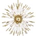 Robert Abbey Andromeda 20" Sputnik Chandelier Modern Brass
