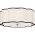 Robert Abbey Axis 20" Flush Mount Ceiling Fixture Aged Brass