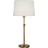 Robert Abbey Koleman 25" Buffet Table Lamp Aged Brass