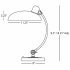 Robert Abbey-Bruno Adj TBL C Arm TL-Line Drawing