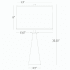 Robert Abbey-Dal Tapered AL-Line Drawing