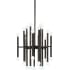 Robert Abbey-Meurice Chandelier-Deep Bronze Full
