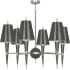 Robert Abbey-Versailles OPQ Nickel Chandelier-Ash Full