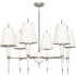 Robert Abbey-Versailles OPQ Nickel Chandelier-Lily Full