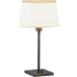 Robert Abbey Real Simple 23" Buffet Table Lamp with a Snowflake Shade Deep Bronze