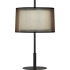 Robert Abbey Saturnia 23" Buffet Table Lamp Deep Patina Bronze