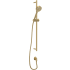 Rohl 1.8 GPM Single Function Hand Shower Package - Includes Slide Bar, Hose, and Wall Supply Antique Gold
