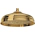 Rohl Bordano 1.8 GPM Single Function Rain Shower Head Italian Brass