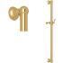 Rohl 38-9/16" Shower Slide Bar Italian Brass