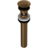 Rohl 1-1/4" Push Drain Assembly English Bronze