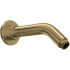 Rohl Tenerife 6-13/16" Wall Mounted Shower Arm and Flange Antique Gold