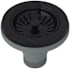 Rohl 3 1/2" Basket Strainer - Less Pop-Up Black