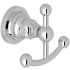 Rohl San Giovanni Triple Robe Hook Polished Chrome