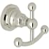 Rohl San Giovanni Triple Robe Hook Polished Nickel