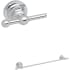 Rohl San Giovanni 18" Towel Bar Polished Chrome