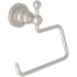 Rohl San Giovanni Wall Mounted Toilet Paper Holder Satin Nickel