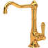 Rohl Acqui 1.5 GPM Single Hole Bar Faucet Italian Brass