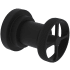 Rohl Campo Single Handle 3 Function Diverter / Volume Control Valve Trim - Less Valve Matte Black