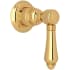 Rohl Acqui Single Handle 3 Function Diverter / Volume Control Valve Trim - Less Valve Italian Brass