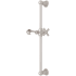 Rohl San Giovanni 21-3/8" Wall Mounted Slide Bar Satin Nickel