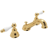 Rohl Arcana 1.2 GPM Widespread Bathroom Faucet with Pop-Up Drain Assembly Italian Brass