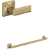 Rohl Apothecary 24" Towel Bar Antique Gold