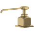 Rohl Apothecary Deck Mounted Soap Dispenser with 8.5 oz Capacity Antique Gold