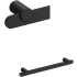 Rohl Eclissi 18" Towel Bar Matte Black
