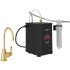Rohl San Julio 0.5 GPM Hot Water Dispenser with Hot Water Filter Tank Italian Brass