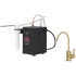 Rohl Lux 0.5 GPM Hot Water Dispenser with Hot Water Filter Tank Antique Gold