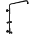 Rohl Bossini Retrofit Shower with Slide Bar and Shower Arm Matte Black