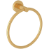 Rohl Lombardia 7-3/8" Wall Mounted Towel Ring Italian Brass