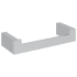 Rohl Quartile Wall Mounted Pivoting Toilet Paper Holder Polished Chrome