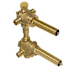 Rohl Universal 1/2" Thermostatic Rough-In Valve and Integrated Diverter with Two Dedicated Functions
 N/A