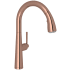 Rohl Lux 1.8 GPM Single Hole Pull Down Kitchen Faucet Rose Gold