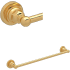 Rohl Acqui 24" Towel Bar Italian Brass