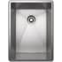 Rohl Forze 14-1/2" Undermount Single Basin Stainless Steel Bar Sink Brushed Stainless Steel