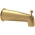 Rohl Acqui 6-3/4" Integrated Diverter Tub Spout Italian Brass