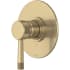 Rohl Amahle Pressure Balanced Valve Trim Only with Single Lever Handle - Less Rough In Antique Gold