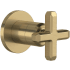 Rohl Apothecary Single Handle 3 Function Diverter / Volume Control Valve Trim - Less Valve Antique Gold