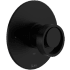 Rohl Eclissi Pressure Balanced Valve Trim Only with Single Wheel Handle - Less Rough In Matte Black